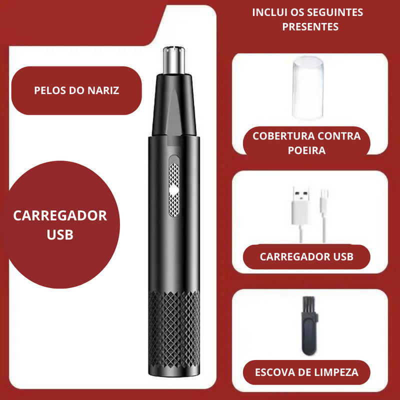 ELECTRIC NOSE HAIR TRIMMER DEPILADOR DE NARIZ